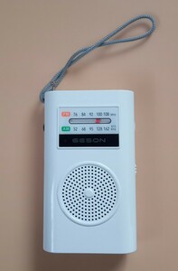 GESON ポータブル小型ラジオ(AM/FM)