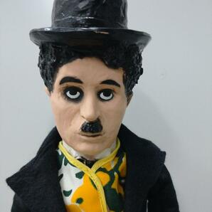 チャップリン　Chaplin　チャーリー　喜劇王　サイレント　映画　モダンタイムス　独裁者　街の灯　人形　フィギュア　ビンテージ　米国製