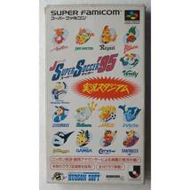 Jリーグ スーパー サッカー '95 SHVC-AJSJ スーパーファミコン ゲーム_画像1