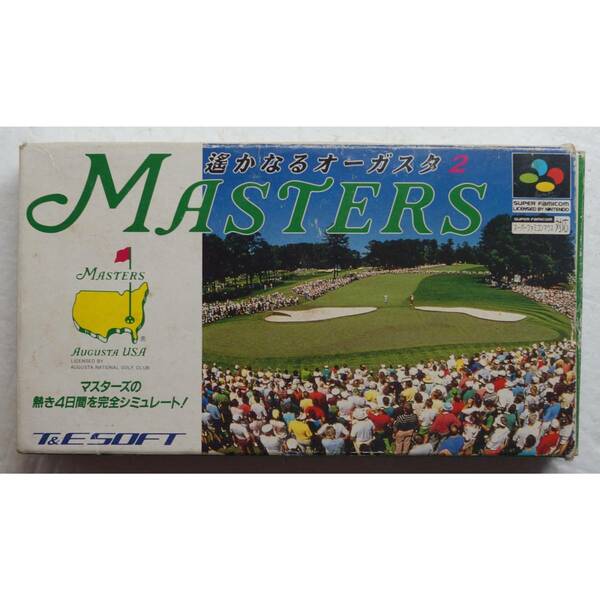 遥かなるオーガスタ2 MASTERS SHVC-O2 スーパーファミコン ゲーム *