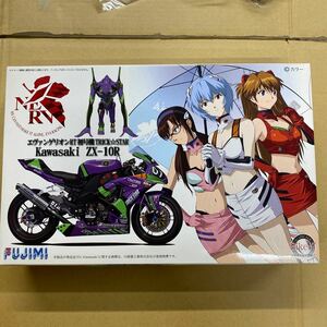 FUJIMI(フジミ)1/12「エヴァンゲリオンRT初号機TRICK☆STAR kawasaki ZX-10R」2010年　鈴鹿8耐レース仕様初回特典　解説図欠品