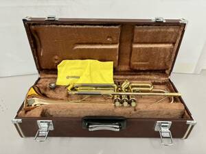 YAMAHA ヤマハ トランペット YTR-333 ハードケース付 管楽器 楽器　吹奏楽　未メンテナンス　現状品