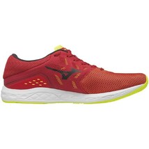 【新品】ミズノ mizuno J1GC173409 [メンズ ランニングシューズ WAVE SONIC レッド×ブラック×イエロー 25.5cm]_画像4