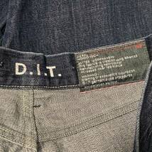 送料込！最終値下げ▲DIESEL ディーゼル▲D.I.T. ワイドデニムパンツ32▲インディゴブルー▲イタリア製▲_画像7