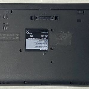 Bios 起動確認済み 東芝 dynabook R73/H Corei3-7100U メモリ4GB 13.3インチ ジャンク108の画像6