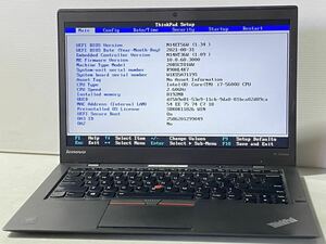 LEOVO ThinkPad X1 Carbon Corei7-6600U メモリ　16GB 14インチ ジャンク　109