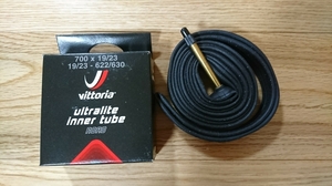 Vittoria Ultralite inner tube　700c仏式ブチルチューブ19-23c 51mm　4個セット　新品未使用