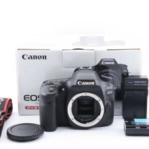 ★☆【良品】 Canon EOS 80D ボディ 元箱付き #3931☆★の画像1