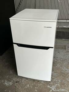 冷蔵庫 Hisense 2021年 単身 一人暮らし HR-B95A ハイセンス 2ドア 93L 動作品 直引取・エリア限定配送・ヤマト家財 川崎区 SG