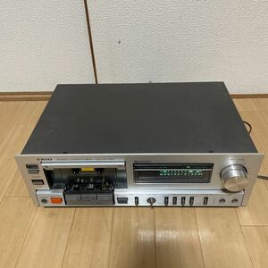 通電のみ　TRIO トリオ KX-500 カセットデッキ