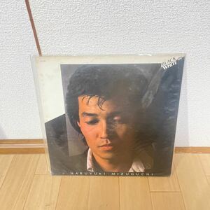 LP レコード 水口晴幸　Black Or White