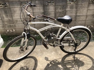 【格安】ビーチクルーザー 26インチ DIY モペッド 不動品 ジャンク 改造　ベース車　EV エンジン 付き　トモス TOMOS