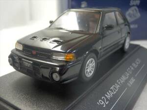 k 1/43 SAPI サピ マツダ ファミリア GT-R * 黒 BG8 * 1992 MAZDA