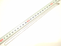 横浜最新 魅惑のデザインチェーン♪ネックレス ロジウムカラー 真鍮製45センチ 巾1.5ミリ 50本セット メンズレディース 送料220円88_画像4