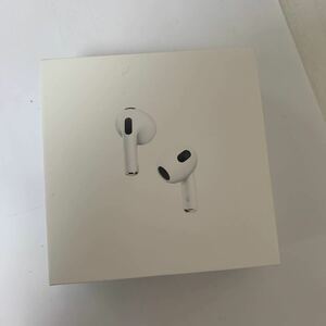 [新品未使用]AirPods 第三世代 Apple MME73J/Aエアーポッズ アップル エアポッズ ワイヤレスイヤホン 