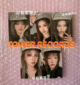 (G)I-DLE gidle アルバム 2 タワレコ TOWER RECORDS 特典 トレカ フォトカード 5枚 コンプ セット