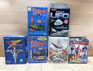 未使用☆ コナミ KONAMI マイティジャック SFムービー サンダーバード 謎の円盤UFO 特撮大百科 ウルトラ怪獣名鑑 等 大量 まとめて 6点 E2