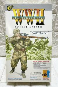 未使用☆ お宝 レア 入手困難 DRAGON ドラゴン WW2 STALINGRAD 1942 SOVIET SNIPER Svetlana No.70028 C25