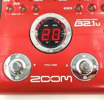 ZOOM BASS EFFECTS PEDAL B2.1U【音出し動作確認済み】ズーム ベース用 マルチエフェクター_画像3