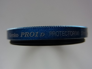 送料94円～　枠色青　Kenko　ケンコー　PRO1D　PROTECTOR(W)　37mm　管理no.1　BLUE枠色