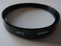 送料185円～　SIGMA　シグマ　ACHROMATIC　MACRO　LENS　62mm　管理no.1_画像1