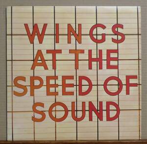 英LP●WINGS／At The Speed Of Sound　初回953-5U/954-5U インナーバッグ付属