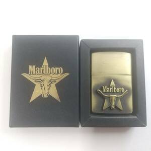 1777【訳有り】ZIPPO Marlboro マルボロ ジッポー ロングホーン 1992年製 