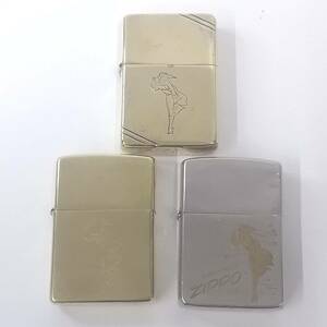 1783【3点セット】ZIPPO ウィンディ ジッポー 1986年 1990年 2000年