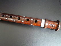 新品 職人造りの本格 ネパールの横笛 バーンスリ 木管フルート 現地購入品 入手困難品 民族楽器 チベット ワールドミュージック_画像4