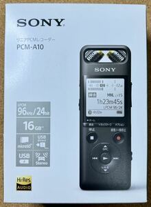 SONY PCM-A10 リニアPCMレコーダー