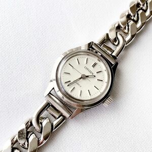 CITIZEN 17石レディース手巻き腕時計　稼動品 #75-4251