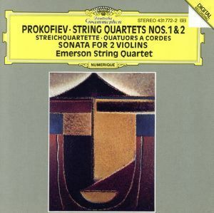 【輸入盤】Ｓｔｒｉｎｇ　Ｑｕａｒｔｅｔｓ　１　＆　２／Ｐｒｏｋｏｆｉｅｖ（アーティスト）,ＥｍｅｒｓｏｎＳｔｒｉｎｇＱｕａｒｔｅｔ