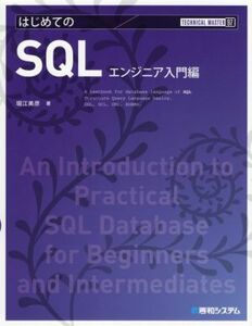  start .. SQL engineer introduction compilation TECHNICAL MASTER97| Horie beautiful .( author )