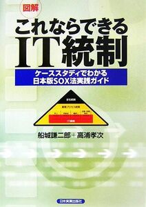 図解　これならできるＩＴ統制 ケーススタディでわかる日本版ＳＯＸ法実践ガイド／船城謙二郎，高浦孝次【著】