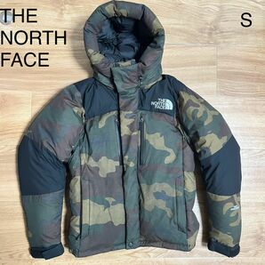 【美品】ノースフェイス THE NORTH FACEバルトロライトジャケット カモフラ S