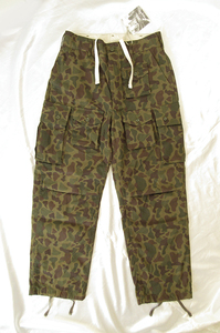 エンジニアードガーメンツ★2023ss ★ FA Pant - 6.5oz Flat Twill /Olive Camo【XS】