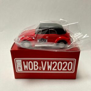 モロゾフ×ビートル ミニカー 2020 レッド×ブラック バレンタイン限定 フォルクスワーゲン Beetle