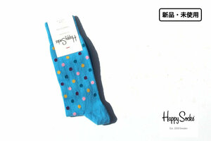 送料無料★新品｜未使用｜ハッピーソックス｜happy socks｜クルー丈カジュアルソックス｜ドット柄｜DOT SOCK｜10111008