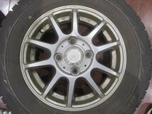 中古★5ZIGEN LEGALES β 13インチ スタッドレスタイヤ＆ホイール 4本セット★4J/+42/100/4穴★145/80R13★ナット付★タント/N-BOX等に_画像5