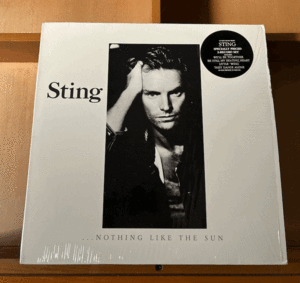 ★ LPレコード STING/NOTHING LIKE THE SUN1987米盤オリジナル/AM-SP6402/MASTERDISK刻印手書き/スティング/シュリンク＆HYPEステッカー ★