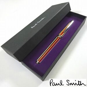 新品 Paul Smith ポールスミス マルチストライプ ボールペン 筆記用具 ビジネス スーツ シャツ パンツ のアクセントに