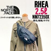 【土日-200円、5の日、ゾロ目-300円】ザノースフェイス　RHEA リーア NM72350X K ブラック タグ付き ウエストバッグ_画像1