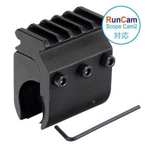 ウィーバー ピカティニー レール 20mm RunCam Scope Cam 2 適用 Weaver Picatinny スコープ スコープカム サバゲー エアー銃 エアーガン