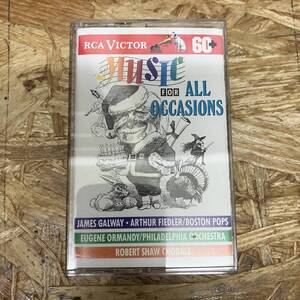 シ ROCK,POPS MUSIC FOR ALL OCCASIONS アルバム TAPE 中古品