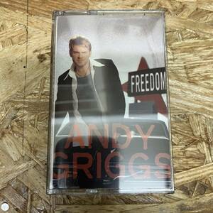 シ ROCK,POPS ANDY GRIGGS - FREEDOM アルバム TAPE 中古品