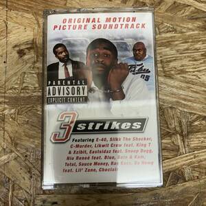 シ HIPHOP,R&B 3 STRIKES アルバム,サントラ曲 TAPE 中古品