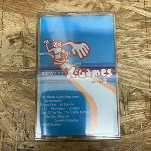 シ ROCK,POPS MUSIC FROM THE X-GAMES アルバム TAPE 中古品