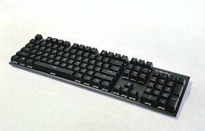 ★美品★ HYPER X キーボード HX-KB1SS2-US ゲーミングキーボード RGBキー 耐久性 HMY