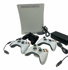 マイクロソフト Microsoft ゲーム機 Xbox360 CONSOLE 本体 コントローラー セット 家庭用ゲーム機 ホワイト パソコン 希少 通電可