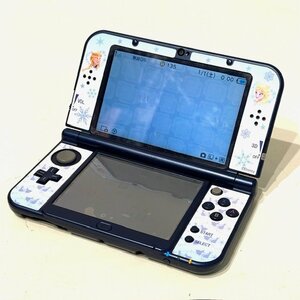 Nintendo ニンテンドー 任天堂 new3DSLL new 3DS LL ゲーム RED-001 本体 ネイビー ステッカー付 生産終了品 レトロ HMY